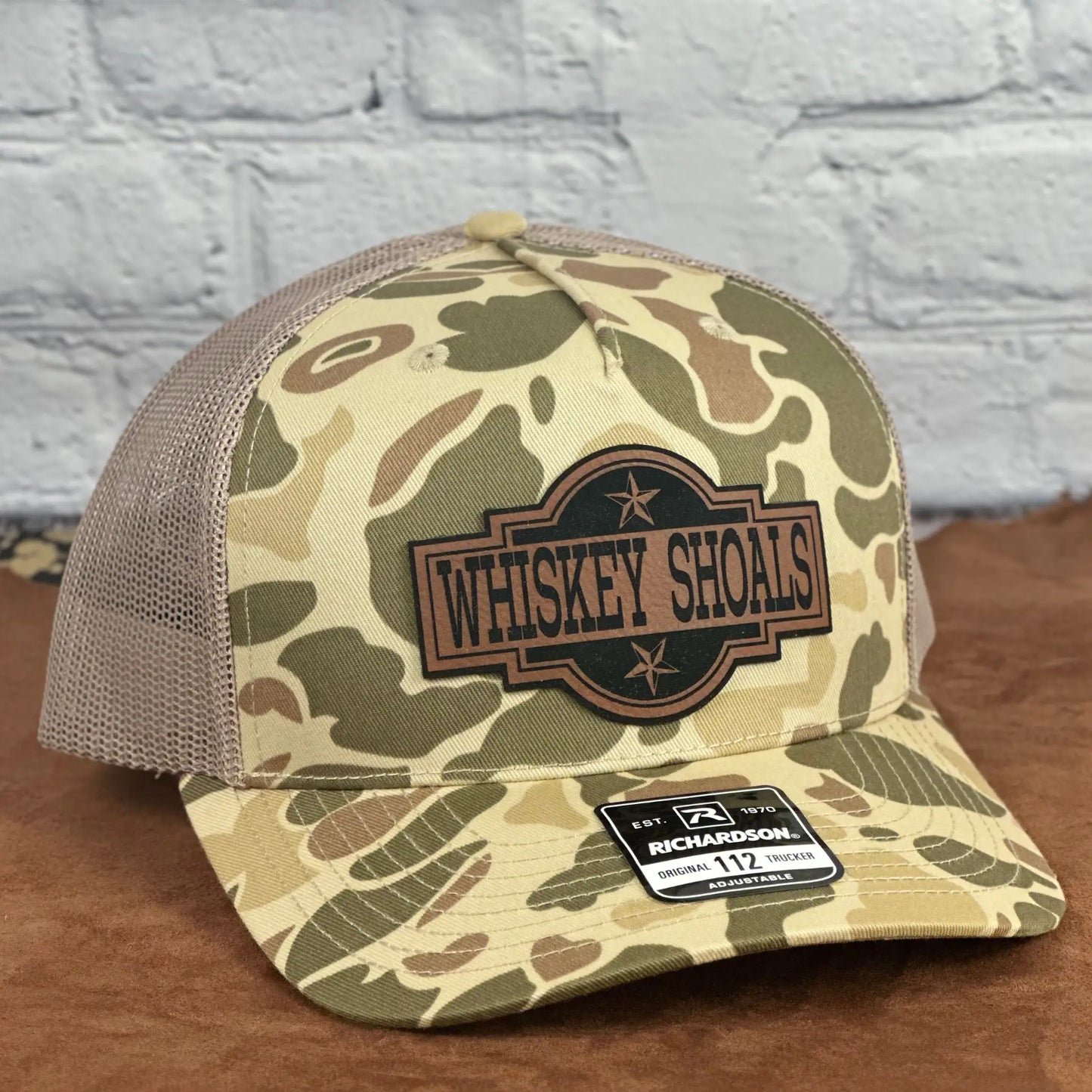 WHISKEY SHOALS TRUCKER - CUSTOM LOGO PATCH